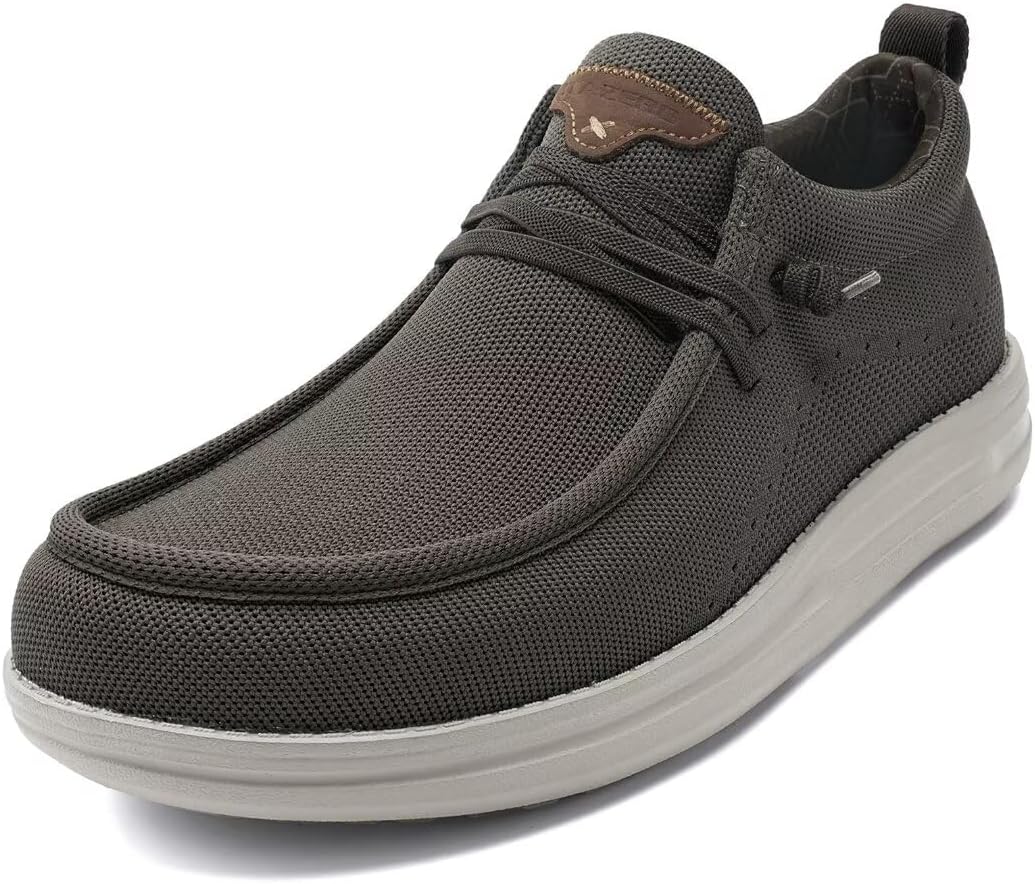 1TAZERO Wide-Shoes for Men Toe-Box Walking - Extra Wide Width Barefoot Orthopedic Shoes for Men Casual Shoes with Arch Supprot