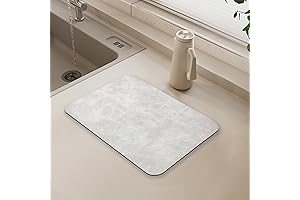 YCT Small Dish Drying Mat, Super Absorbent and Non-Slip