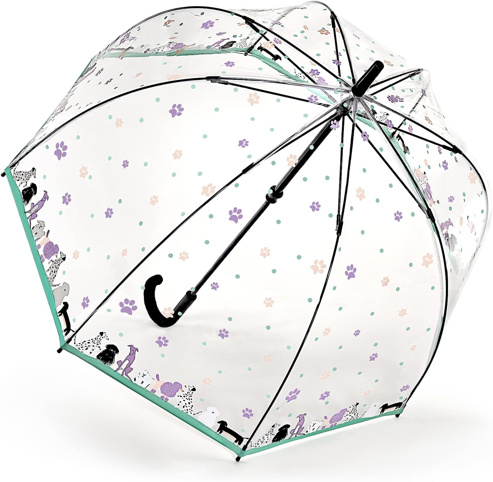 Birdcage 2 Dog & Bone Print Umbrella One Size,Multicoloured,L042 Birdcage 2 Dog & Bone, Multicoloured, One Size