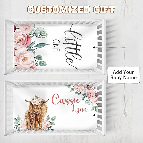 Miniatura 3 de Ropa de cama de 2 piezas con nombre personalizado para niñas  Sábanas de ropa de cama para niñas y niños con nombre, sábanas ajustables de algodón