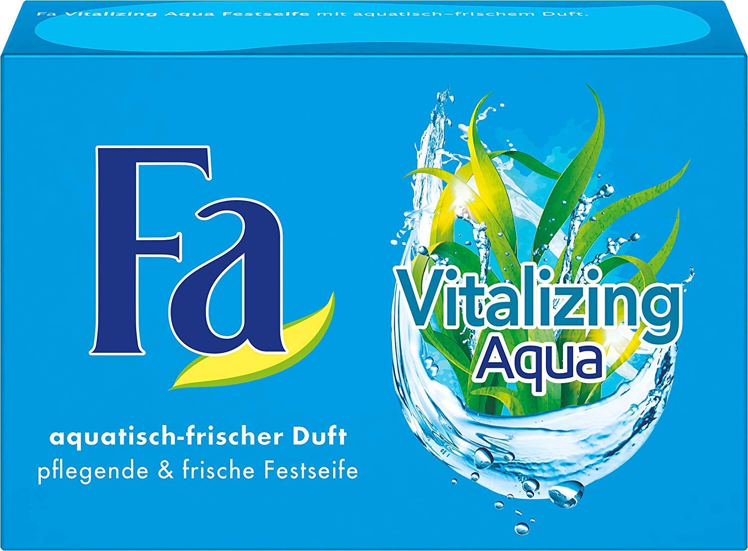 FA Vitalizing Aqua Solid Soap with Aquatic Fresh Fragrance