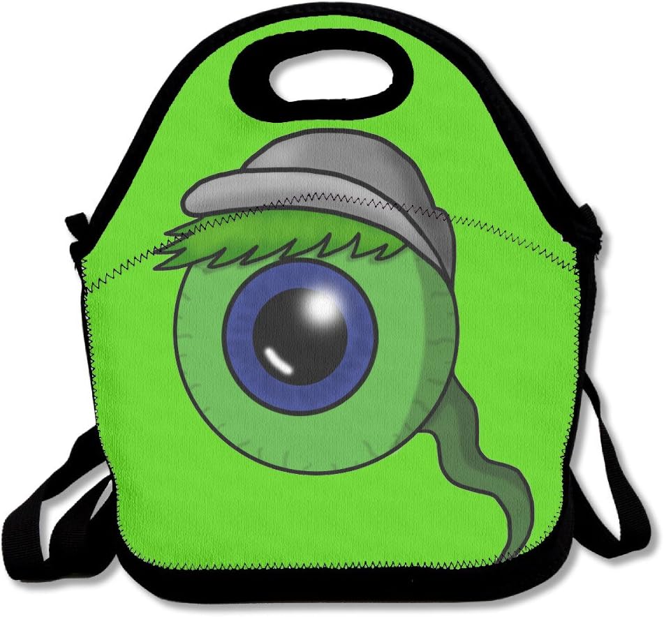 Navis's Jacksepticeye Eyeball Tote Lunch Bag Lunch Boxes