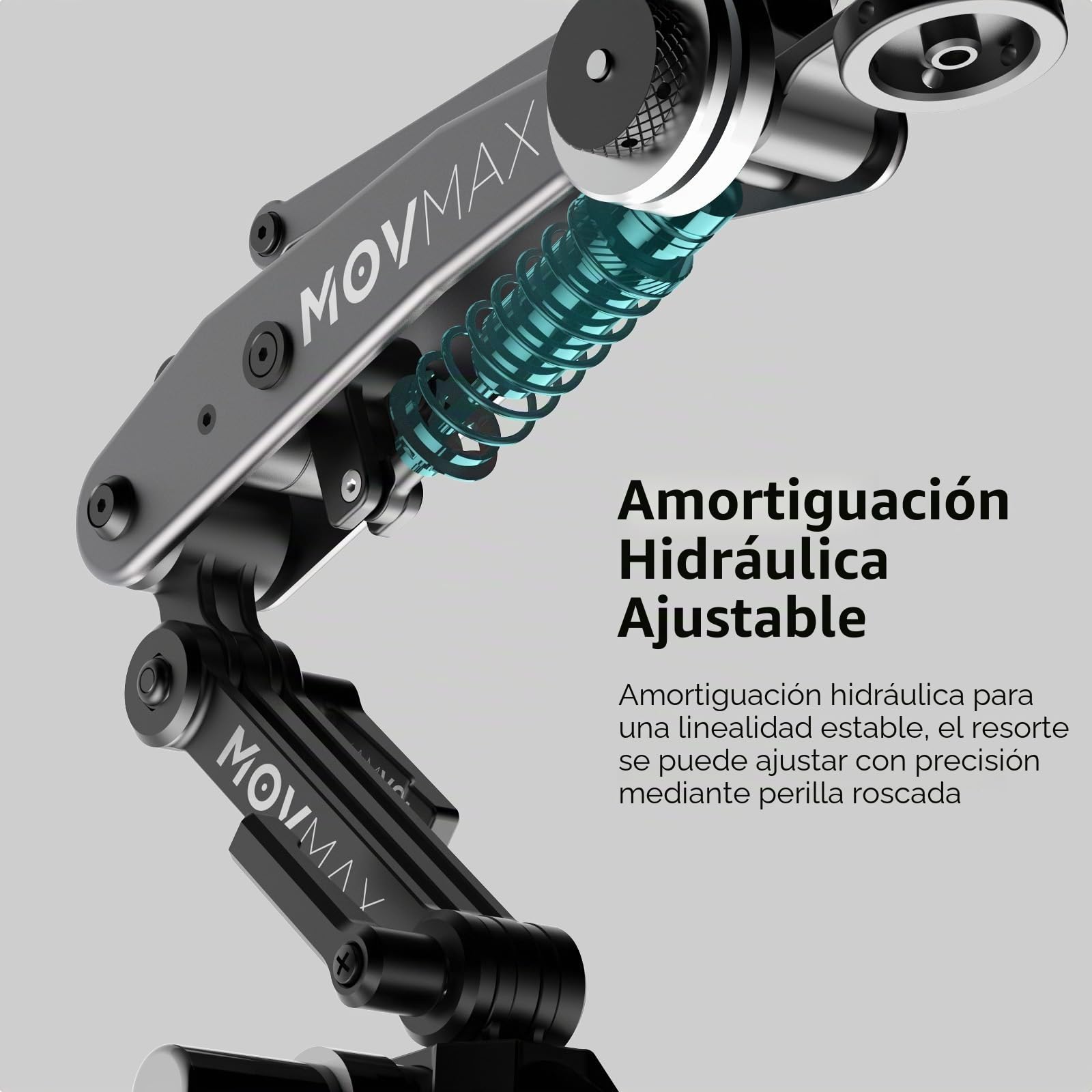 Vaxis Global Movmax - Brazo de Cuchilla para cámaras dji Pocket 3, Insta 360 y GoPro Hero 12 con tecnología de Brazo N2 y Tornillo de Bloqueo Universal