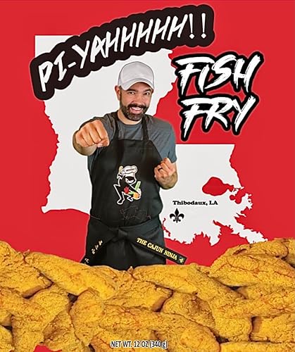 The Cajun Ninja PI-YAHHHH!! Fish Fry 12 oz