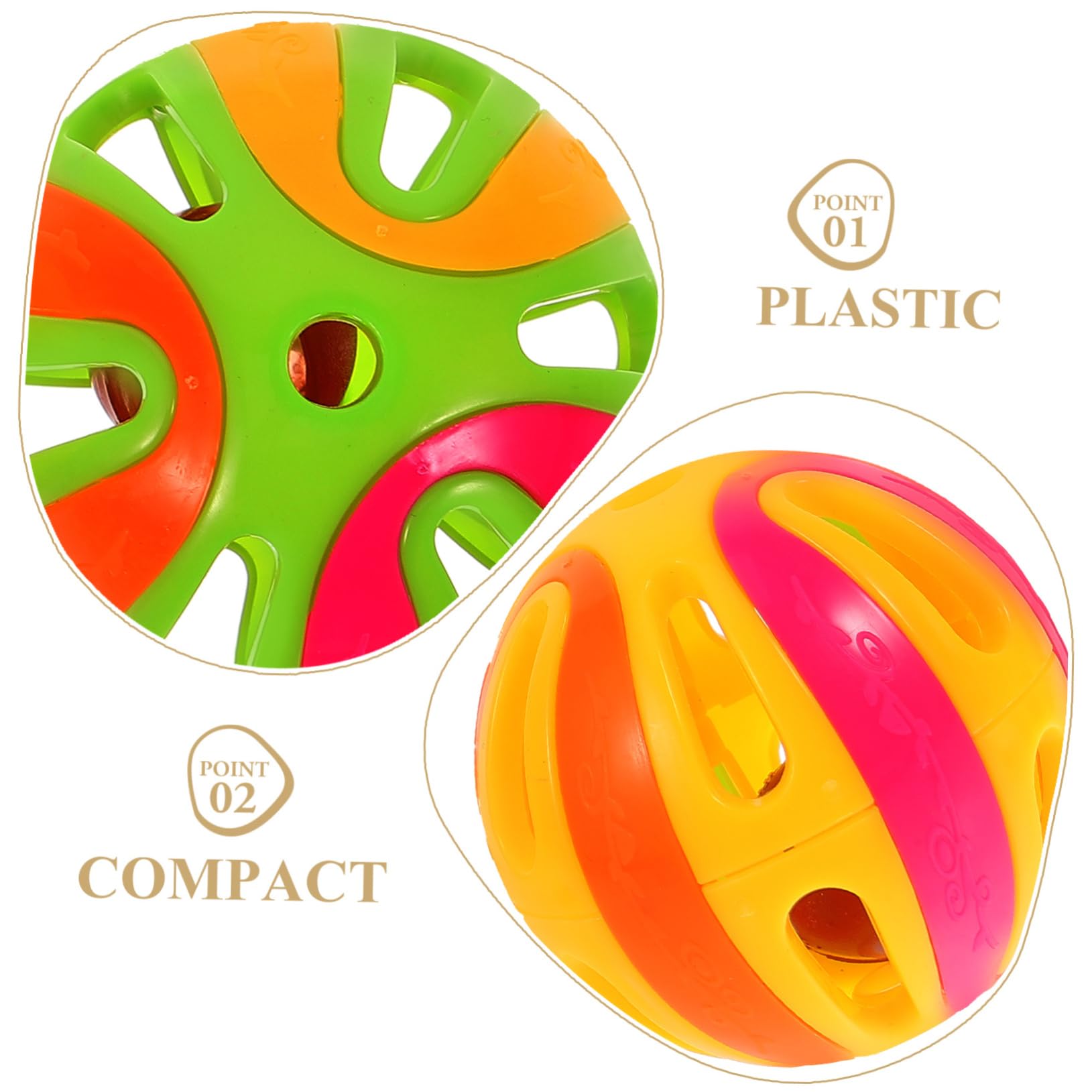 minkissy 30 katzenspielzeug Interactive cat Toy Katzen zubehör klocke katzenkugel Ball für Katzen knete zubehör Spielzeug für Haustiere Katzenglocke Ballspielzeug Kürbis Katzenball