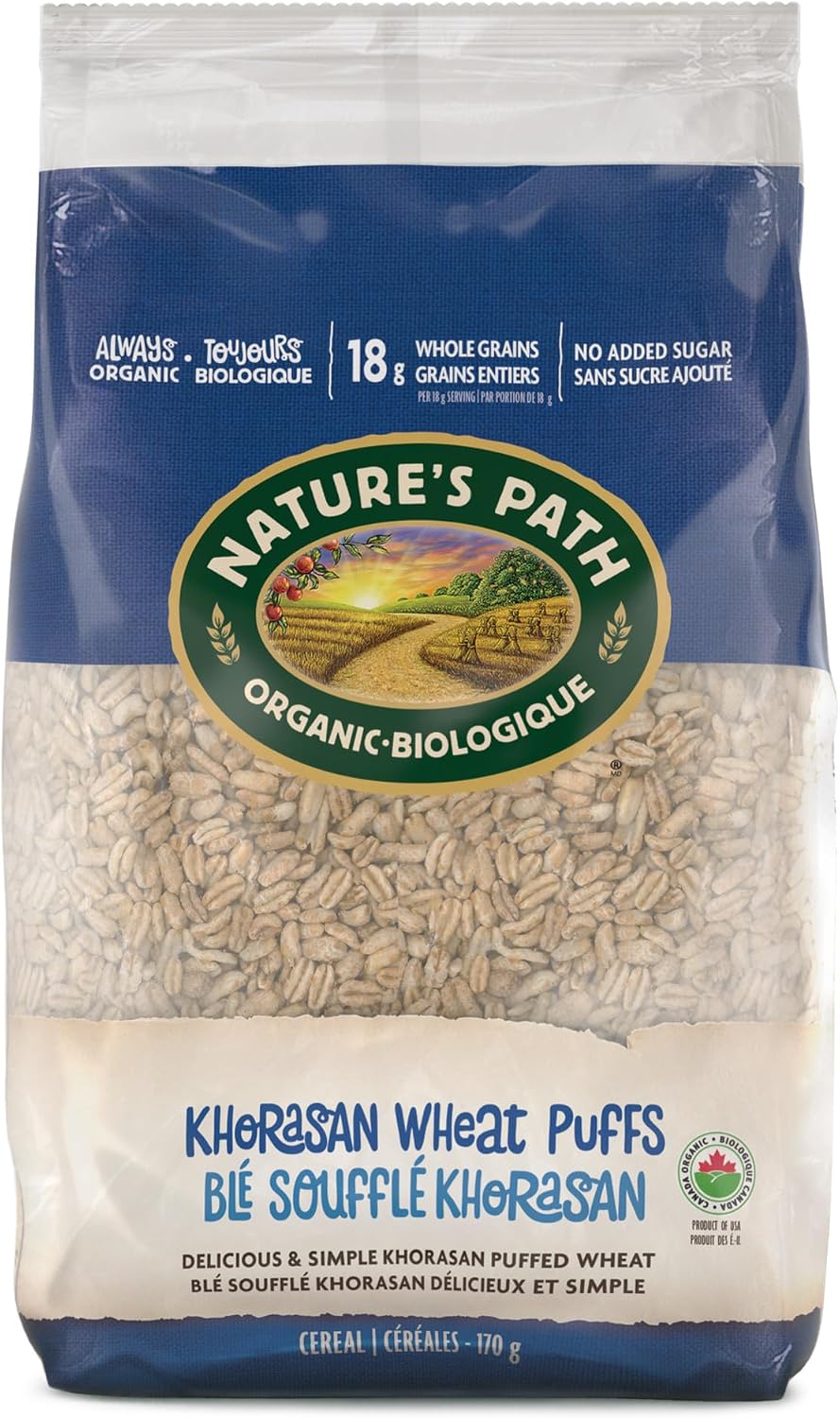 Nature's Path Organic Kamut Puffs Cereal, 6 Ounce (Pack of 12)