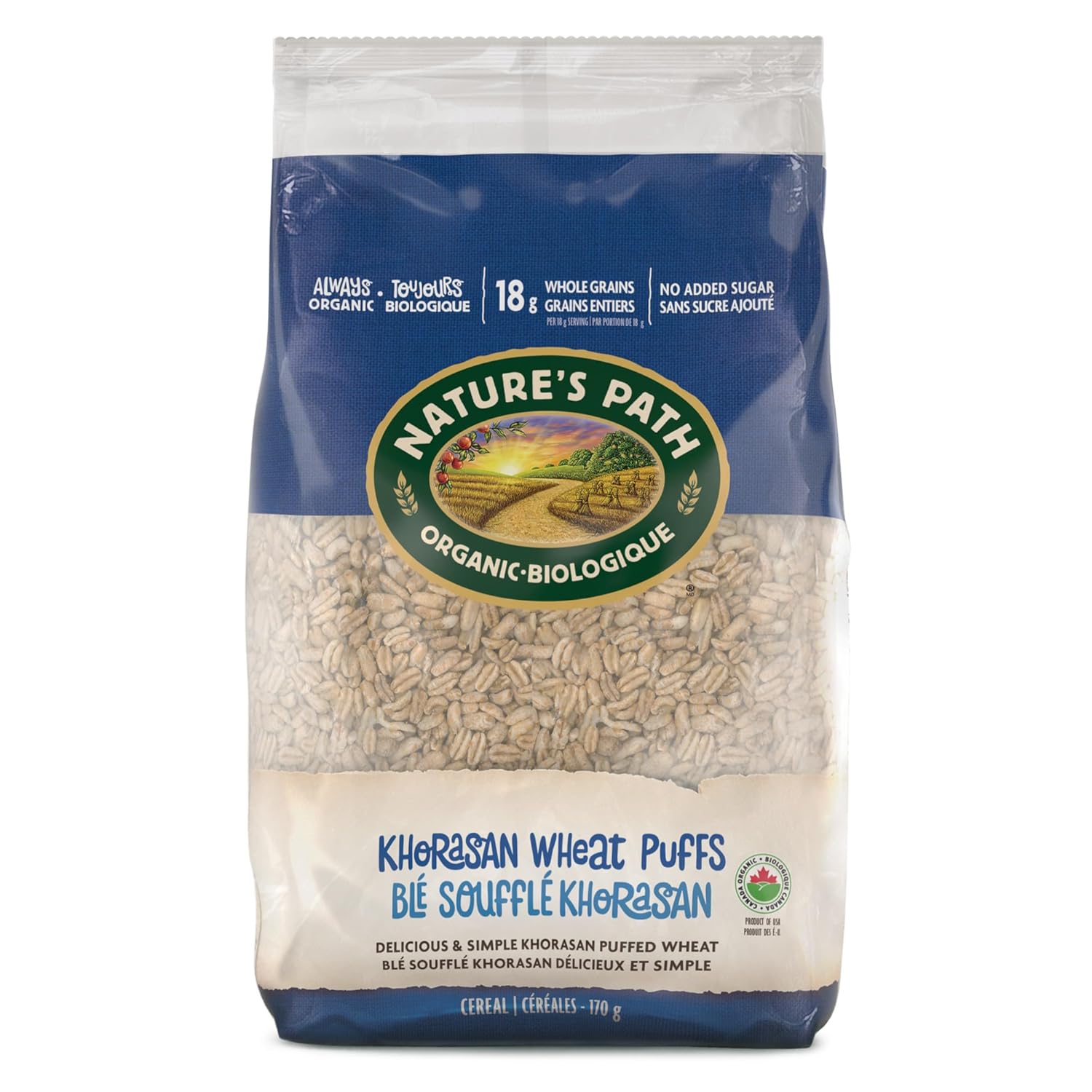 Nature's Path Organic Kamut Puffs Cereal, 6 Ounce (Pack of 12)