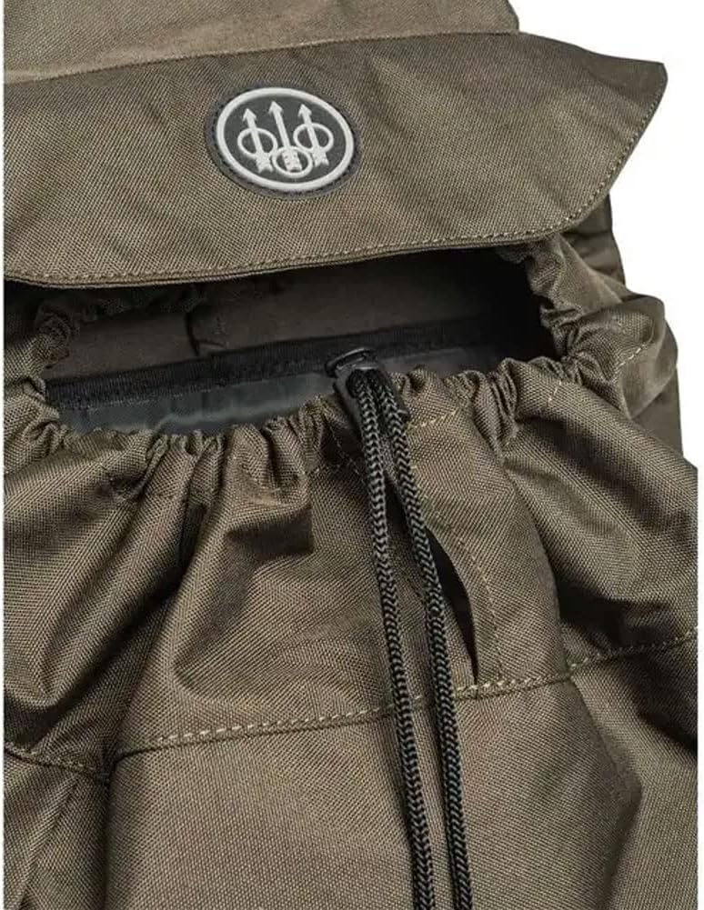 Beretta 25 Liters Durable Waterproof Hunting Backpack with Adjustable Padded Shoulder Straps & Flap Closure
