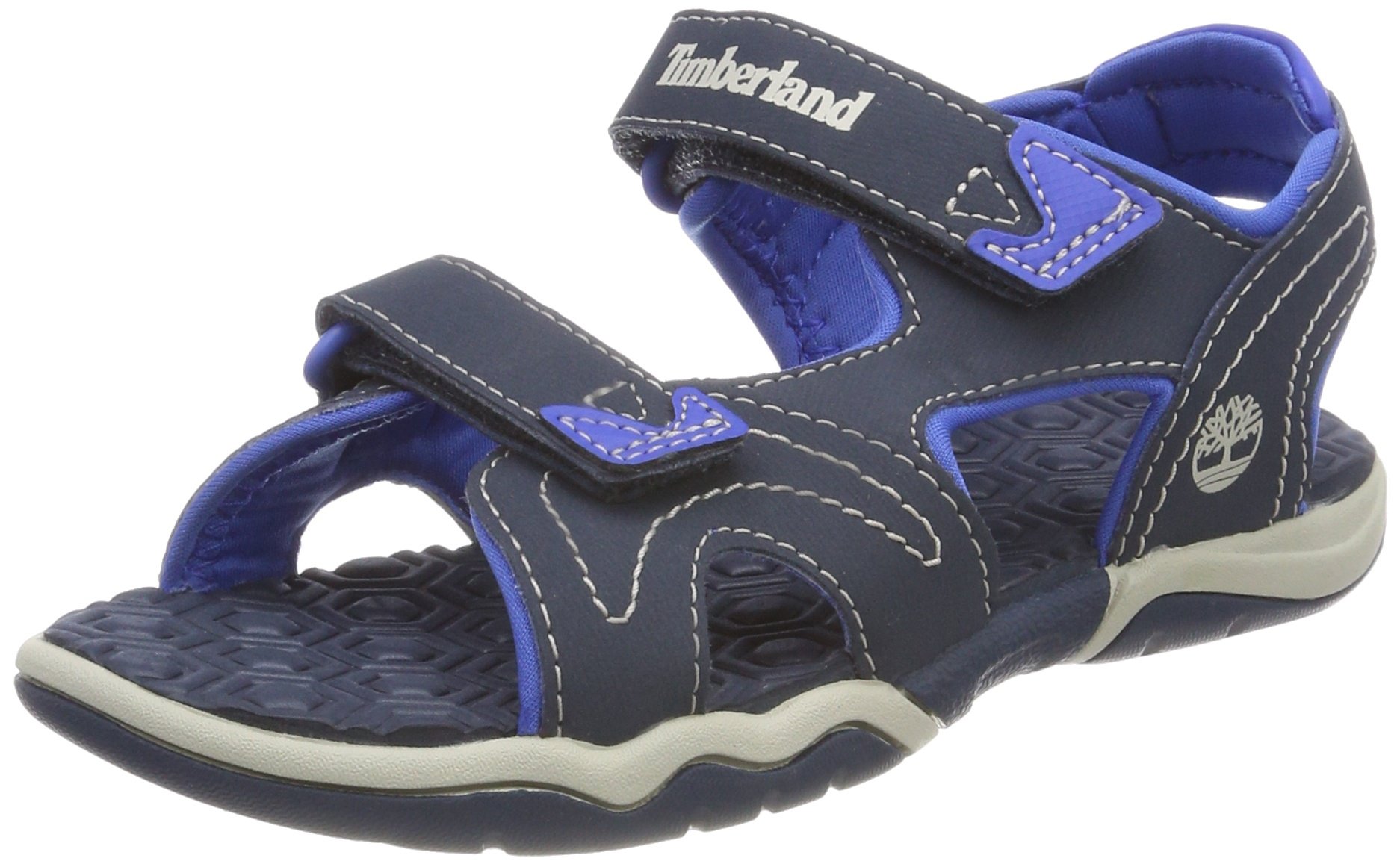 TimberlandYouth Adventure Seeker 2-Strap Sandal, Navy, 13 Medium