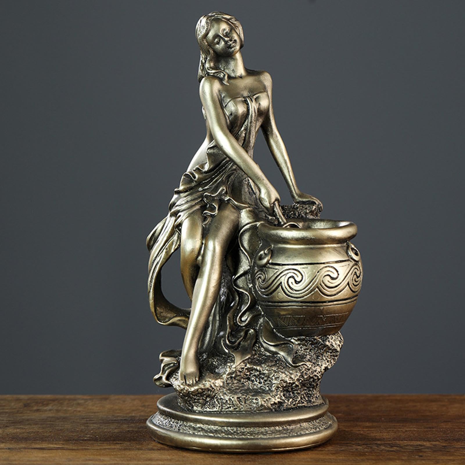 Generisch Statua della in resina vintage