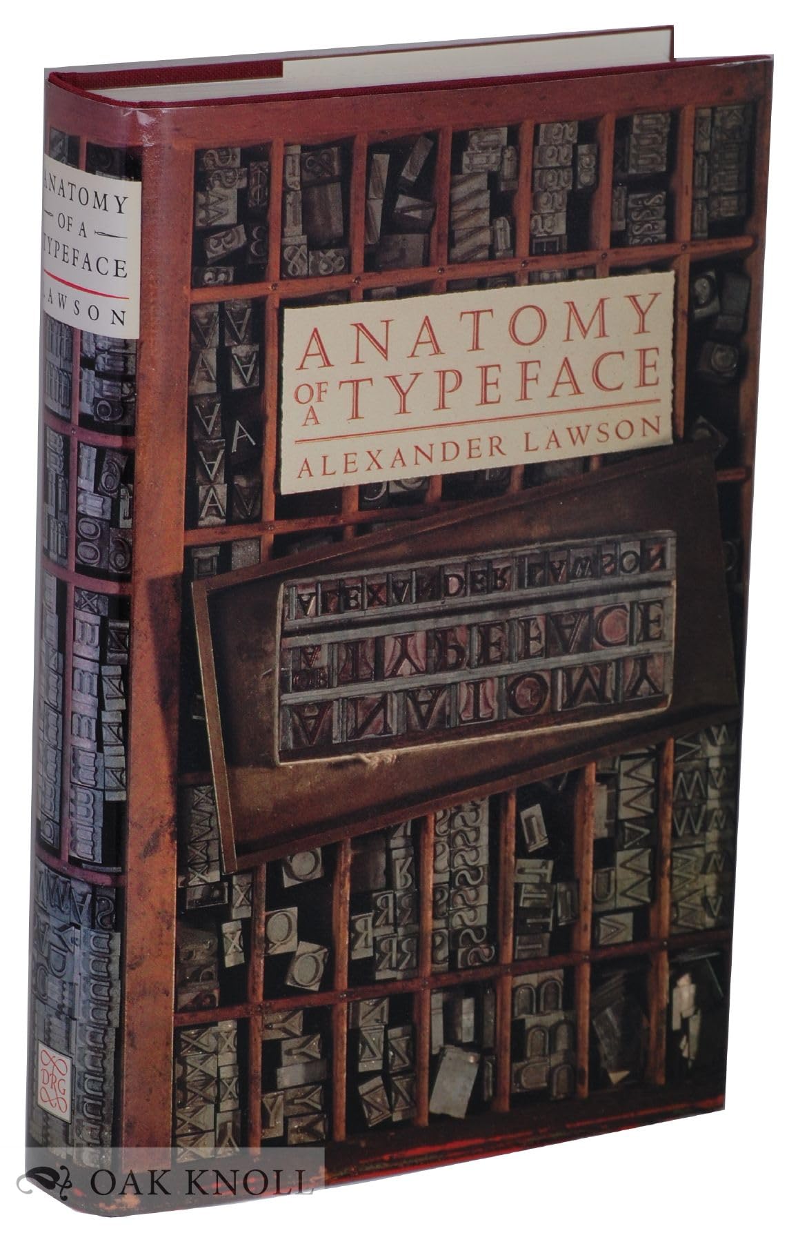 Anatomy of a Typeface grand livre de collection sur l'évolution des caractères