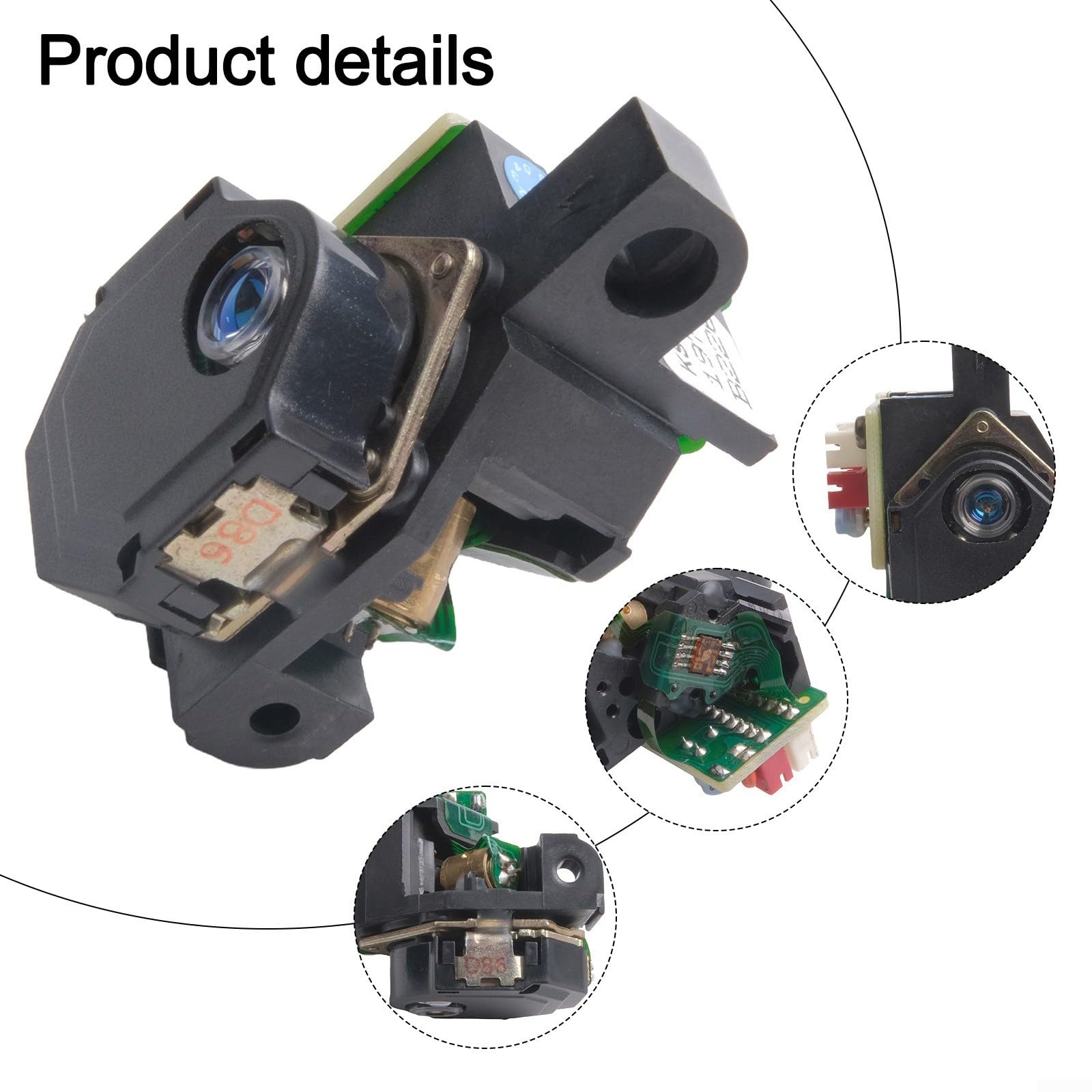 Obiettivo ottico KSS-152A per lettore CD multicanale, ricambio in ABS e metallo per risolvere problemi di caricamento e lettura