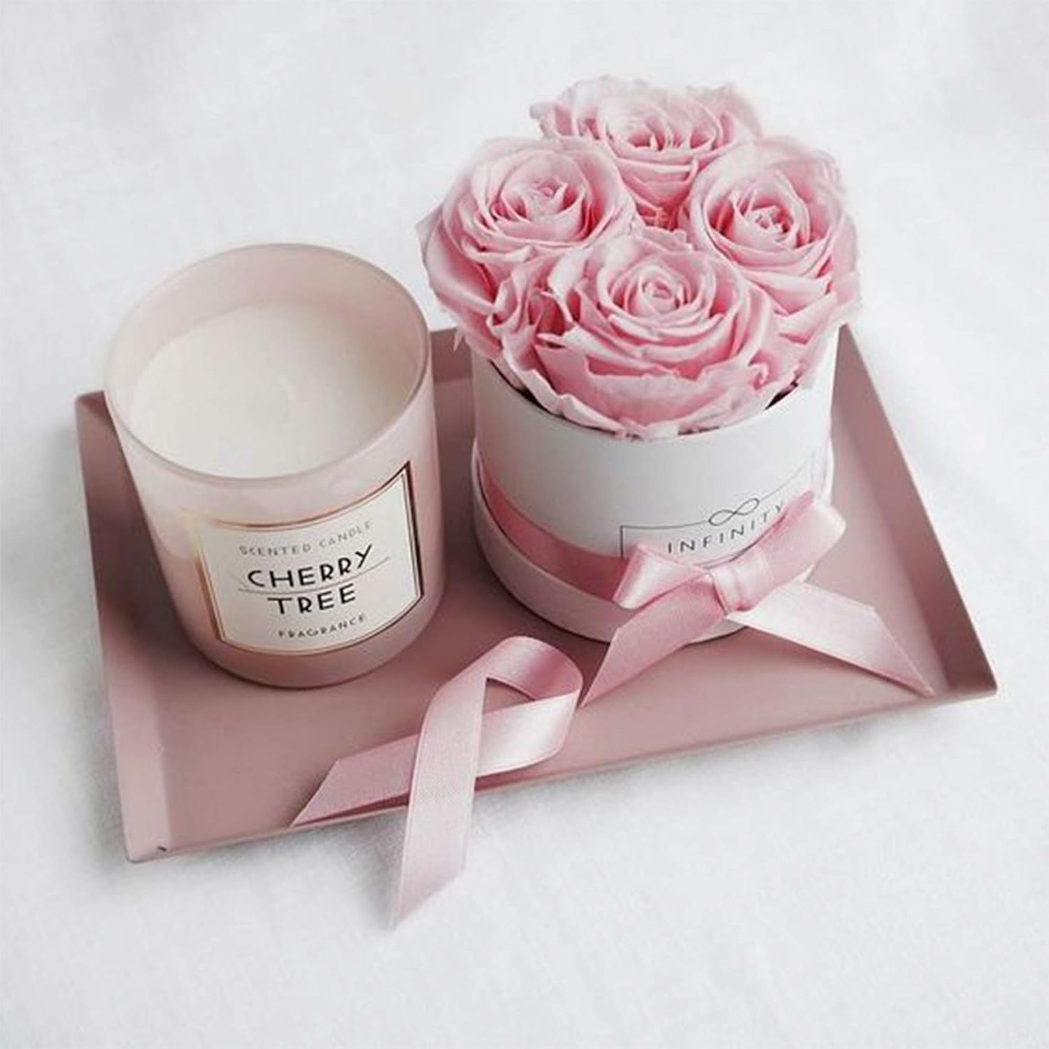 VATIN 6mm inches Double Faced Light Pink/Baby Pink Polyester Satin Ribbon - Image 5
