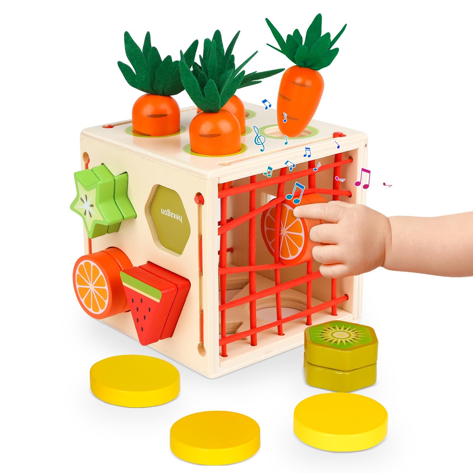 DINORUN モンテッソーリ 木製知育玩具 早期開発