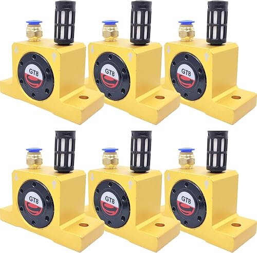 Vibrador de turbina neumática GT8 Serie GT Vibrador de turbina neumática 18 "Componentes del sistema neumático industrial Vibradores de turbina de