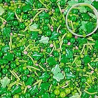 Vista 10 de Perlas de azúcar comestibles negras para hornear, caramelos, Halloween, Navidad, cumpleaños, gránulos para magdalenas, decoraciones, toppers