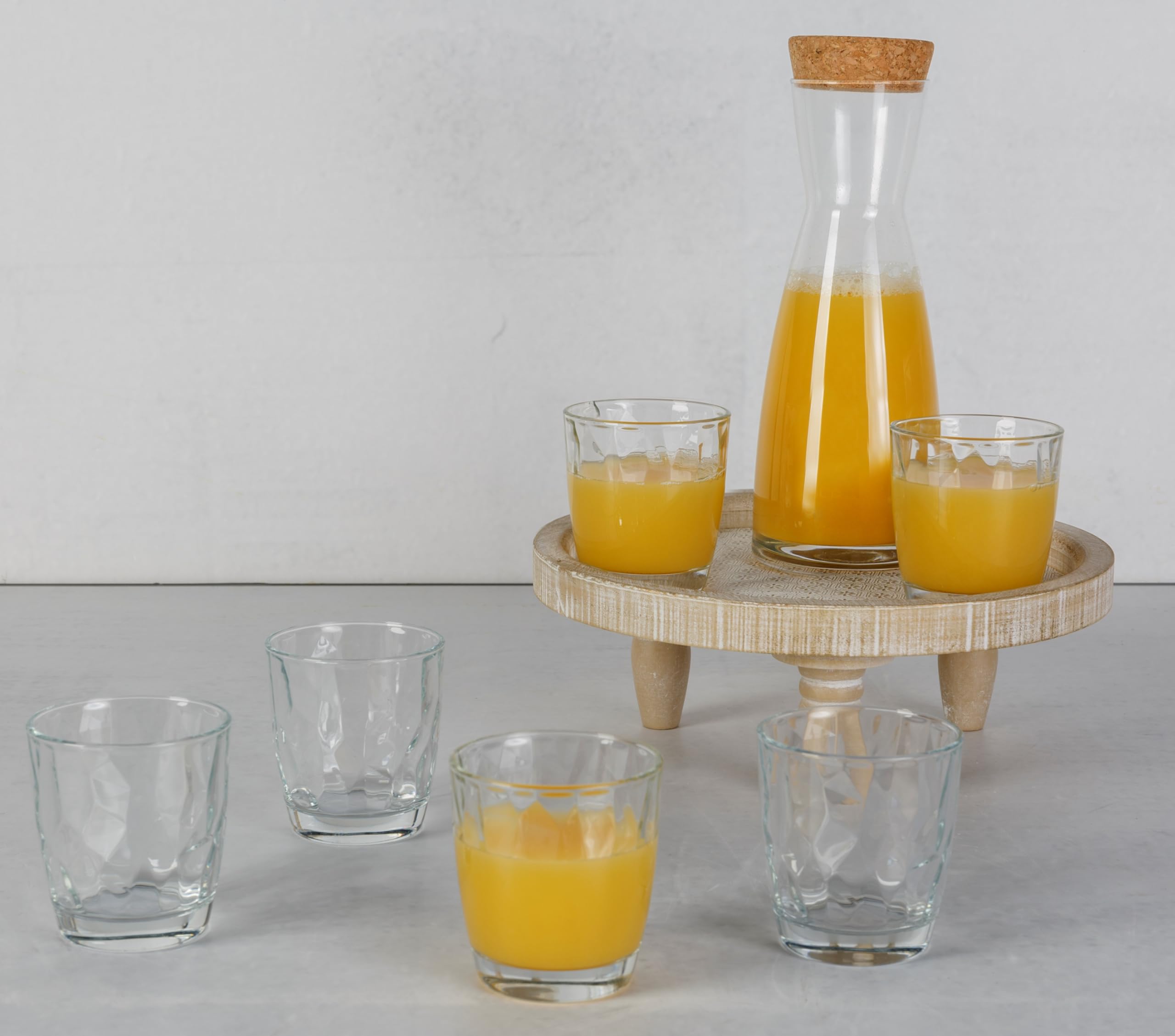 Cosy & Trendy Bormioli Service à Orangeade en Verre, transparent, 7 pièces