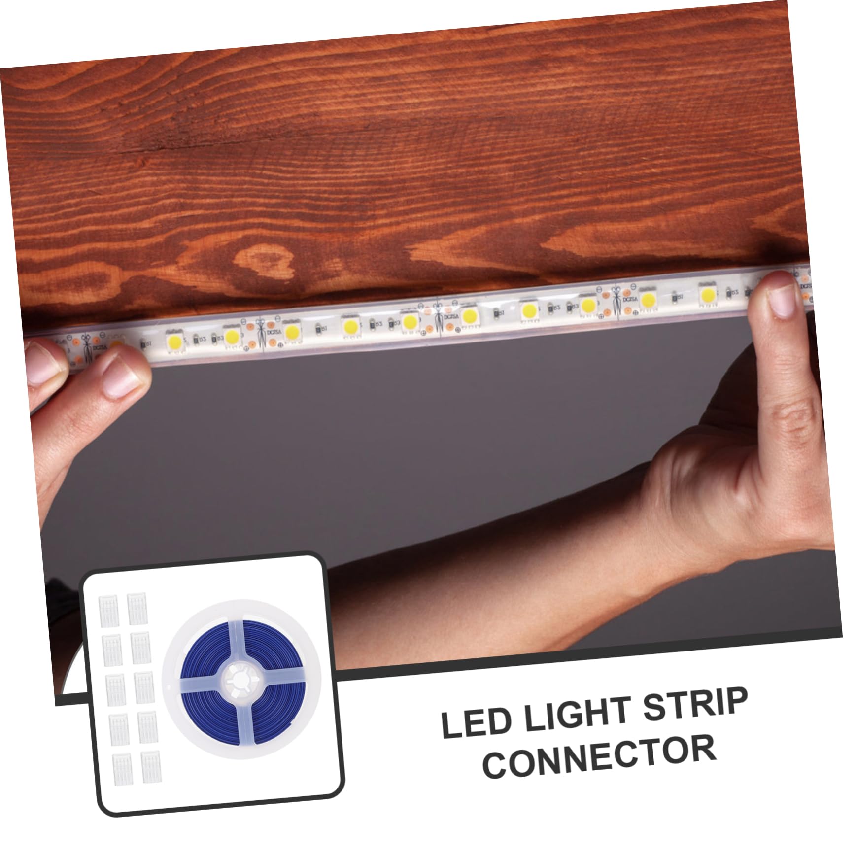 Zerodeko 30stücke Rgb Streifenverbinder Teiliges Pin Klemmen Für Rgb Lichtstreifen Lötfreie Steckverbindung Einfache Installation Für -projekte Und Flexible Anwendungen