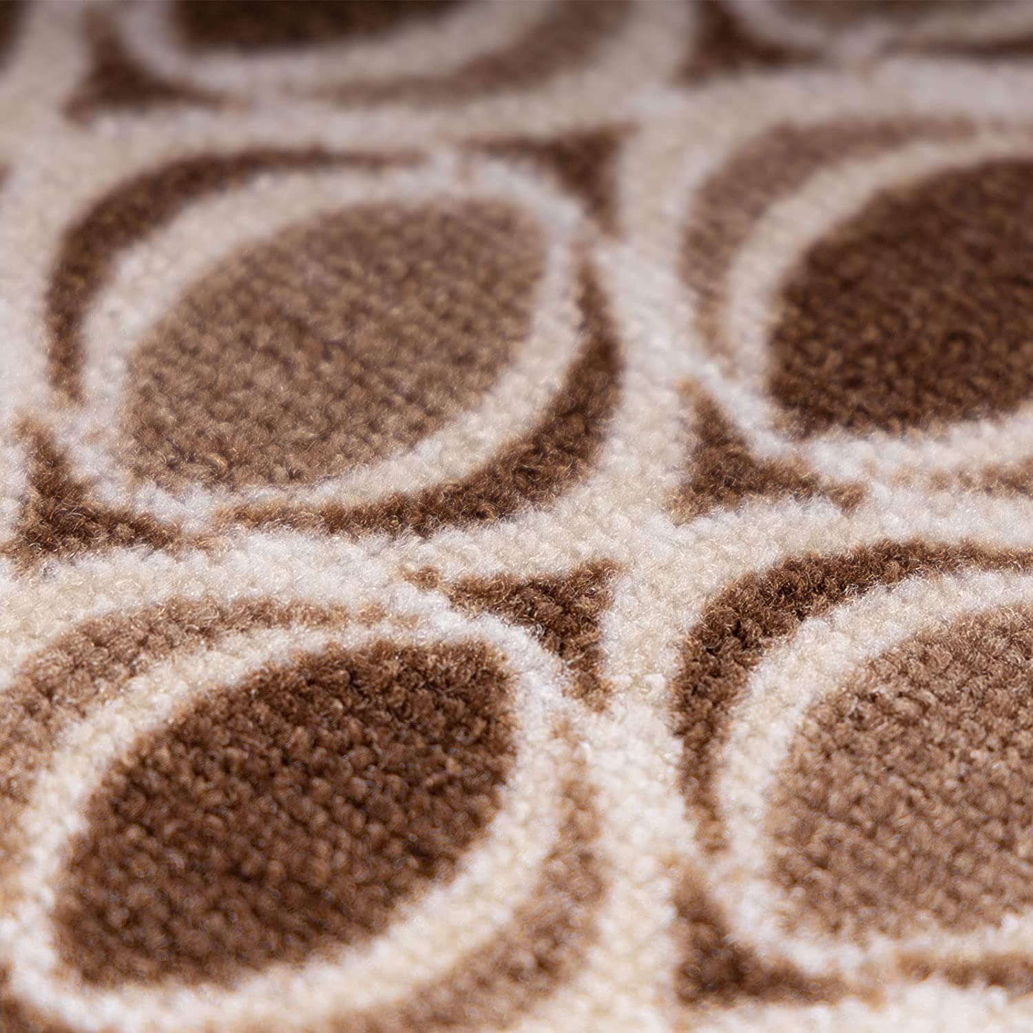 Floordirekt Tapis de couloir en liège - Pour cuisine, couloir et salon - Tapis à boucles fines - Antidérapant et antistatique - Tapis de couloir (80 x 300 cm)