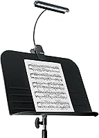 Vista 8 de Gator Frameworks Lámpara de soporte de música con cuello de ganso ajustable, (GFW-MUS-LED)