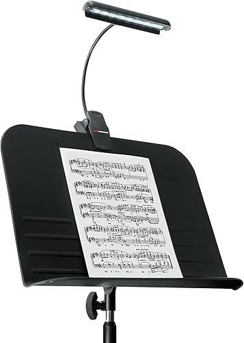 Miniatura 9 de Gator Frameworks Lámpara de soporte de música con cuello de ganso ajustable, (GFW-MUS-LED)