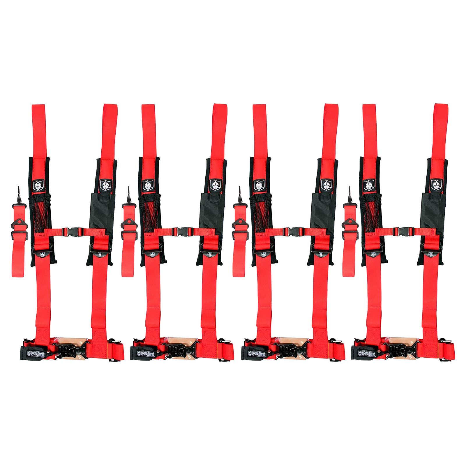Pro Armor A115220RD Red 5-Point Harness 2