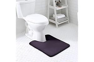 Walensee Dynasty Purple Toilet Rug for Restrooms: Epitome of Comfort and Style