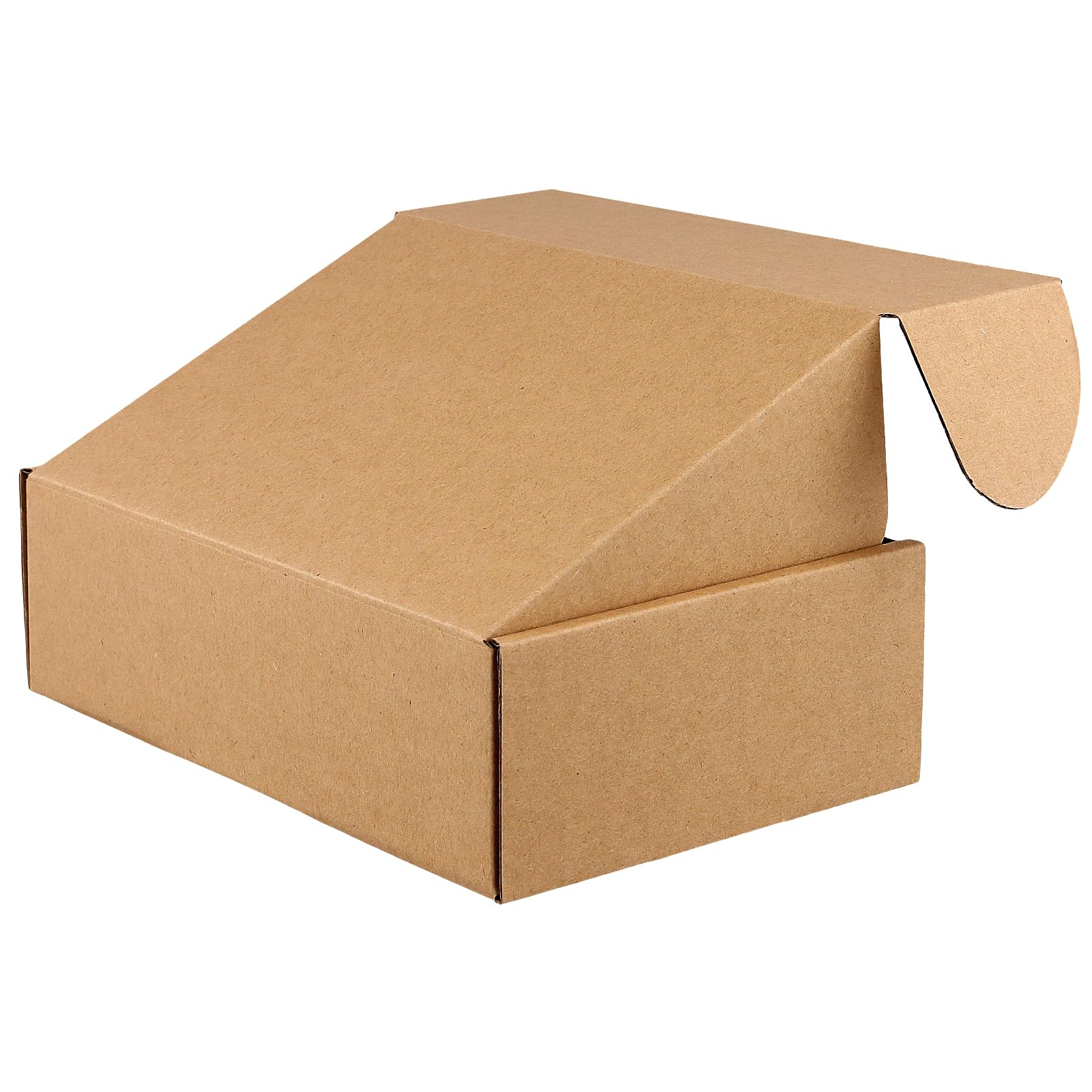 Versandkartons aus Wellpappe, 20 x 13 x 6 cm, Braun, 40 Stück