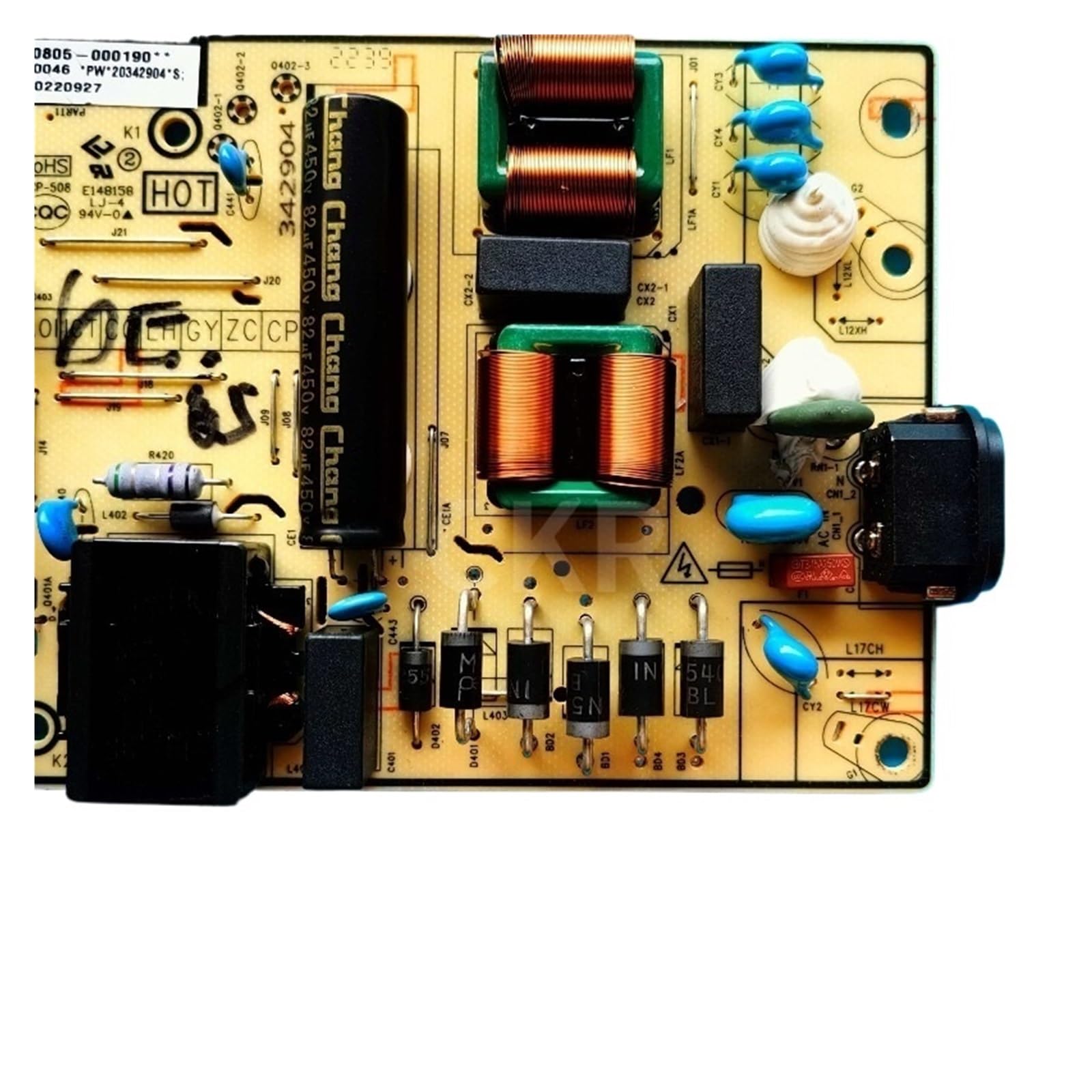 Compatible For TCL 65V8E, Carte D'alimentation TV 40-L17CW2-PWC1ZG 11601-500073 Accessoires.
