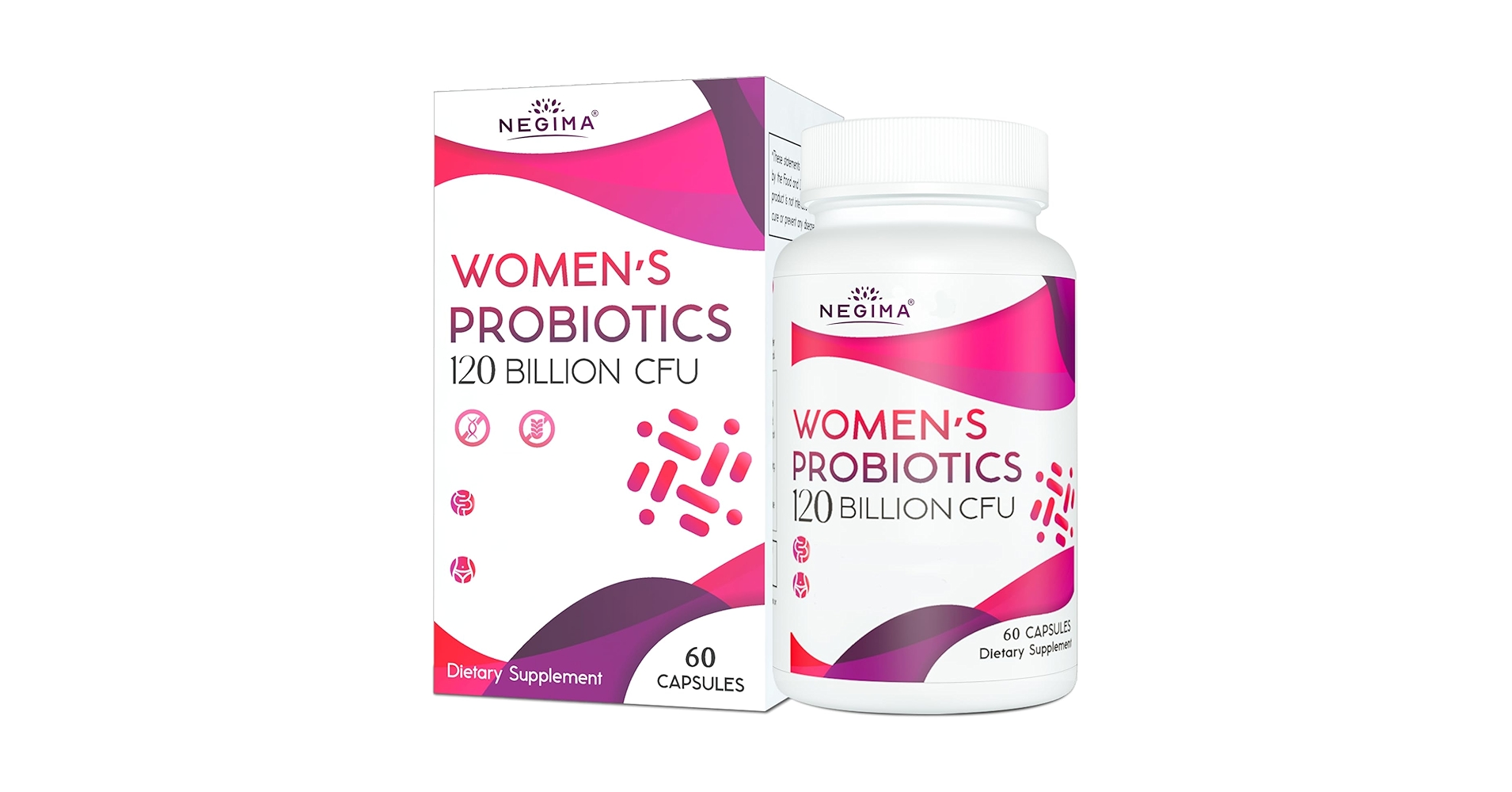 Amazon.com: Negima Menopause Supplements for Women, 120 Billion ...