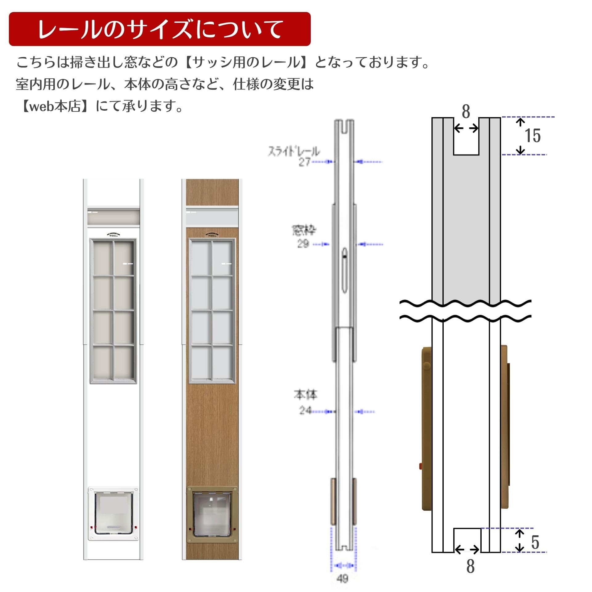Amazon.co.jp: CF 普通猫ちゃんサイズのフリードア JFD パネル
