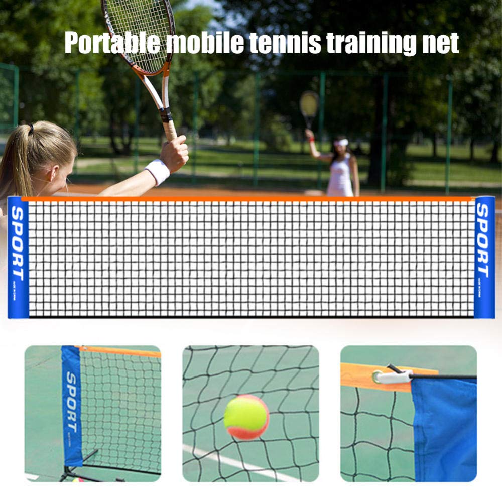 Red de Tenis Plegable portátil Red de Tenis Corta para niños Simple Bloque de Tenis móvil Red de Tenis