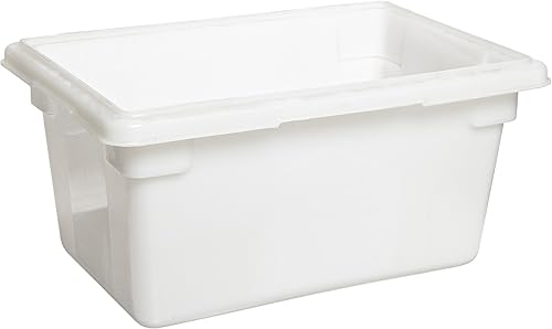 Vista 14 de Rubbermaid Commercial Products Caja/Tote de almacenamiento de alimentos de policarbonato, 3.5 galones, transparente