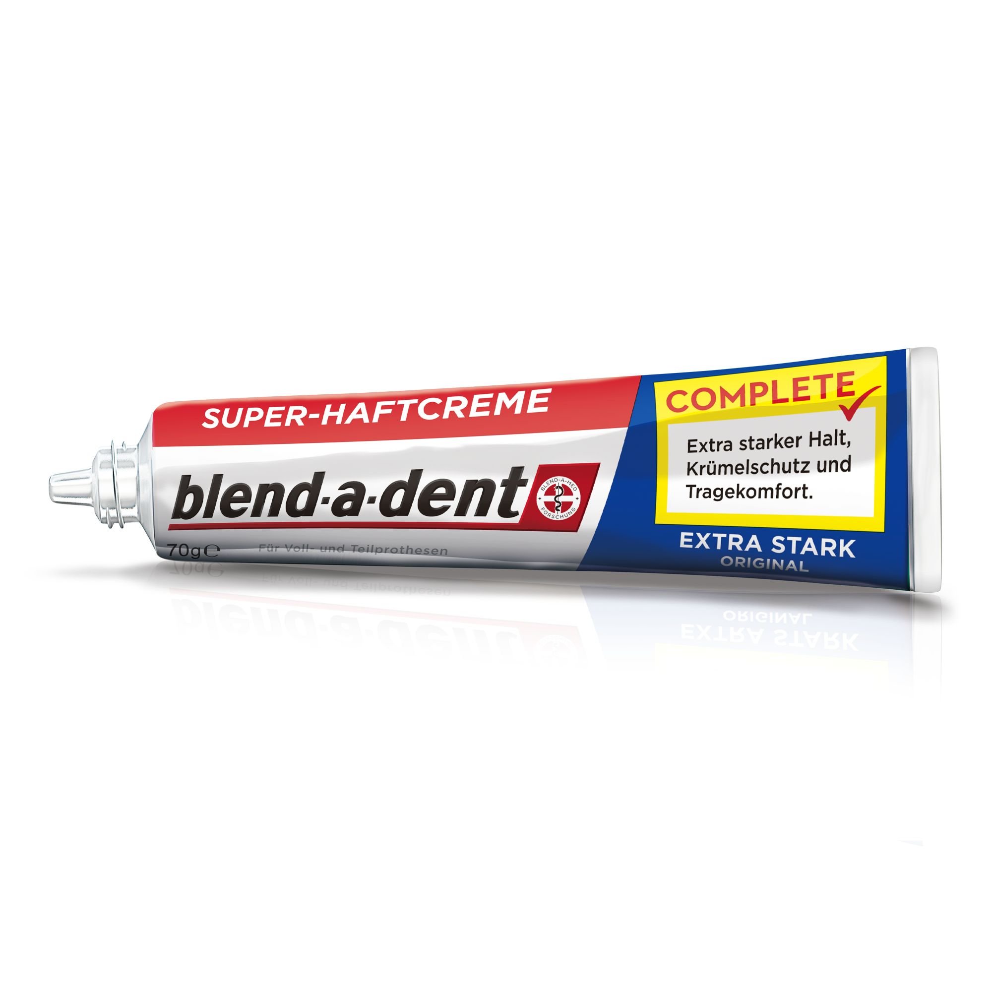 Blend-a-dent Complete Original Lot de 3 tubes de crème adhésive 3 x 70 g
