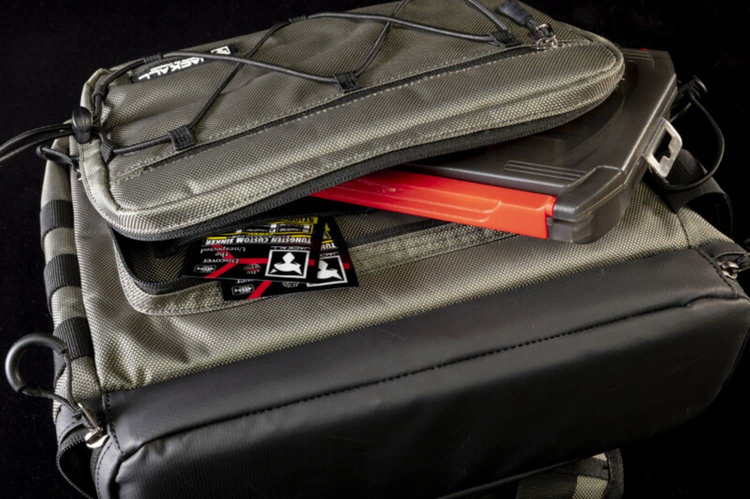 Amazon.com: Jackall Lures JACKALL Shore Gamer Bag, Black