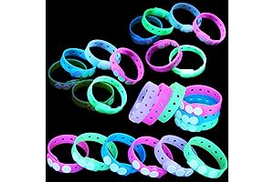 Glow in the Dark Croc Bracelet Bands in Bulk