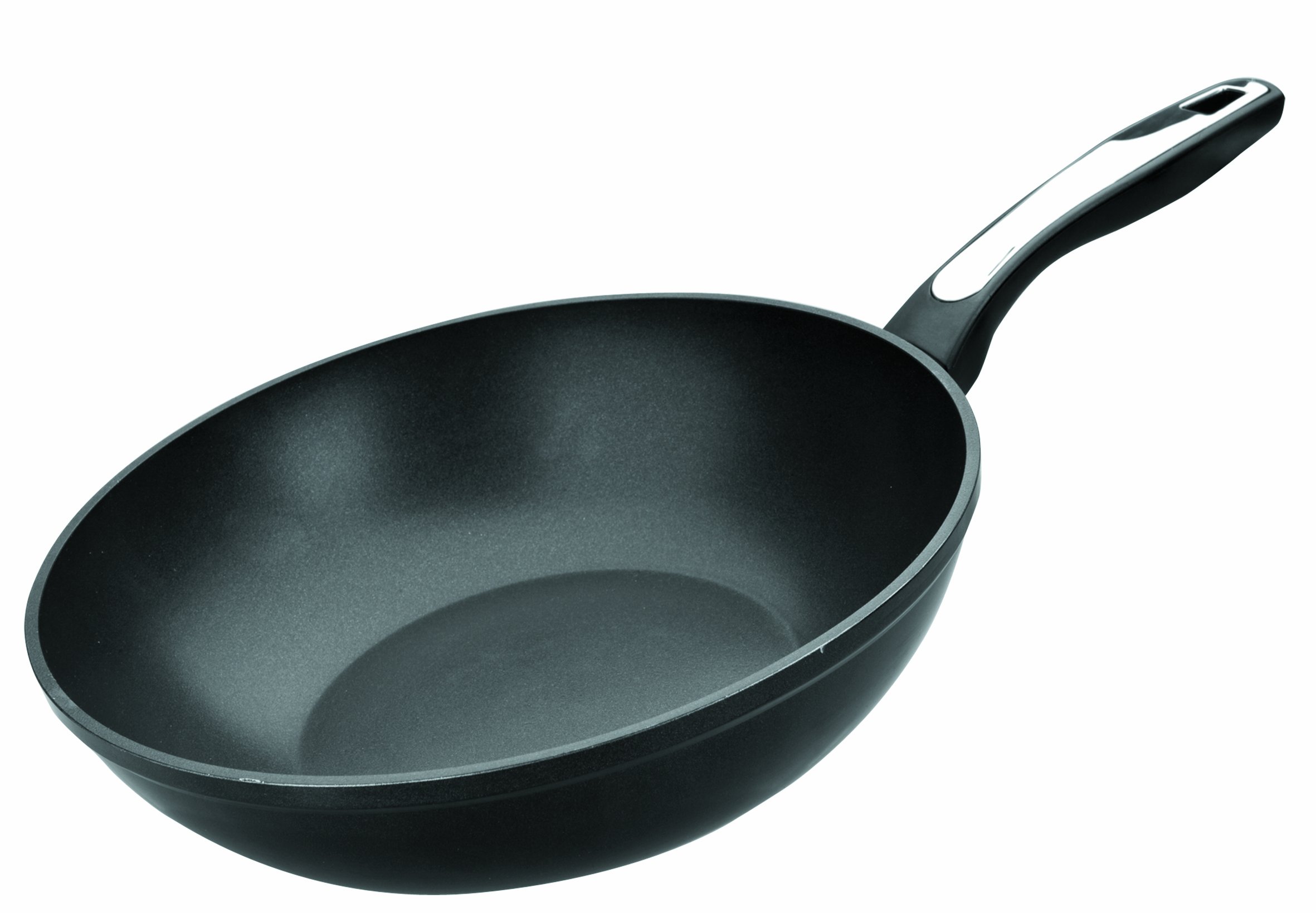 Ibili Wok Induplus, 28 cm, aluminium, powłoka zapobiegająca przywieraniu, odpowiedni do płyty indukcyjnej