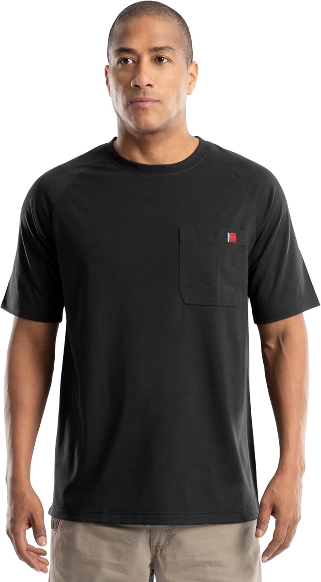 Men's Short Sleeve UPF Protection Raglan Tee Shirt