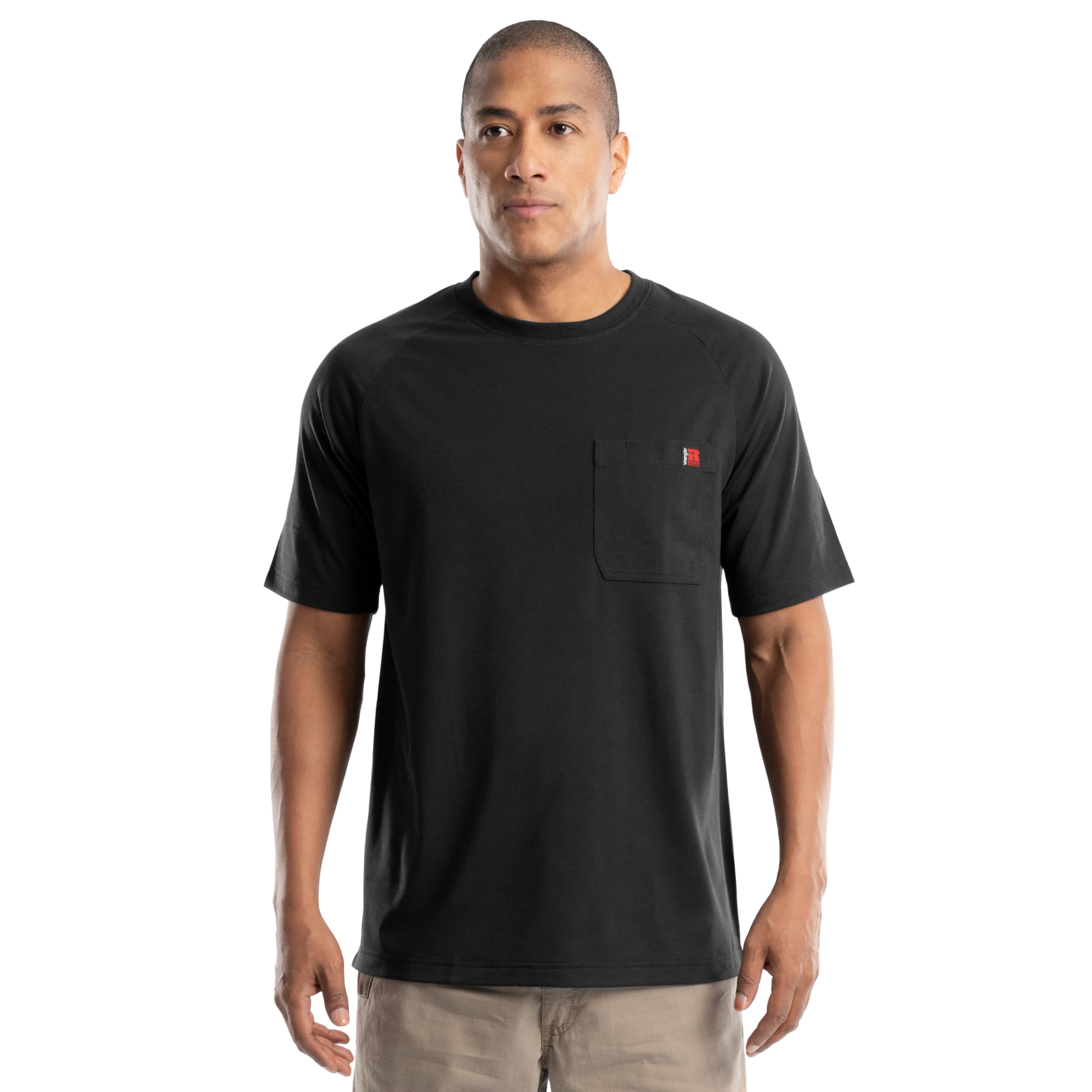 Men's Short Sleeve UPF Protection Raglan Tee Shirt