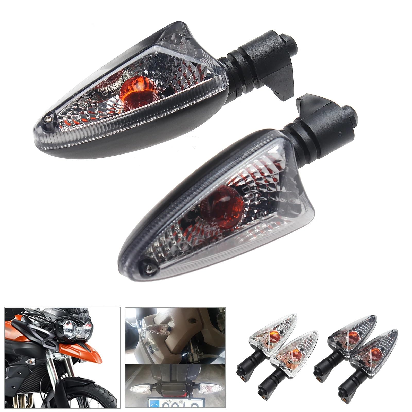 Frecce Moto, Freccia Moto Indicatore di direzione da 36 mm Uso Adatto per Aprilia SR Motard 125 2012-2015 NA 850 Mana 2007-2010 SL 750 Shiver 07-15 Moto