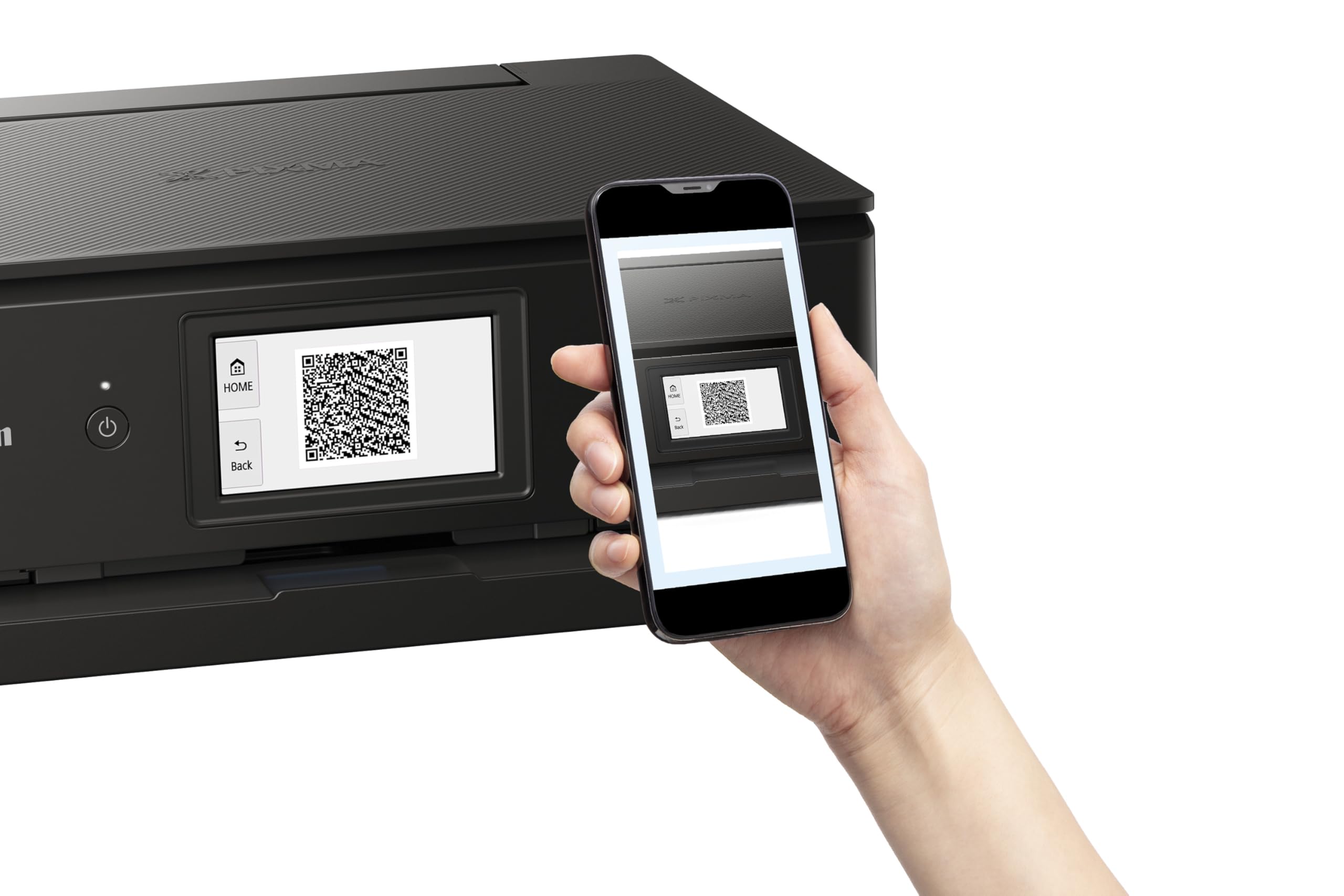 IC-Office TS8750 Tintenstrahl Multifunktionsdrucker 3-in-1 (Drucken, Kopieren, Scannen, SD-Karte, Duplex, WLAN, AirPrint) schwarz + 24 XXL Tintenpatronen