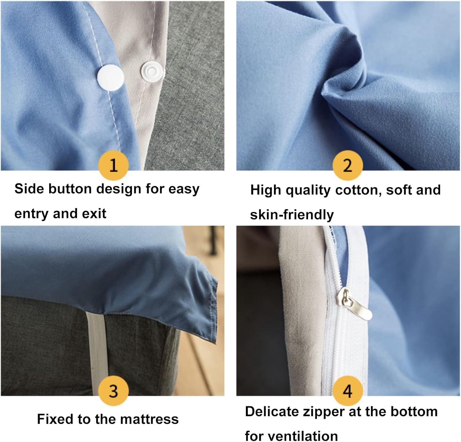 Sleeping Bag Liners Ultralight Four Season Sleeping Bag Liner, Compact Comfort Cotton Sheet Sleeping Bag, Suitable for Outdoor Camping Travel Hotel (Size : 80x215cm/31.49x84.64in)