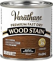 Varathane Premium Fast Dry Wood Stain Early American Half Pint | 1-Hour Dry, 1-Coat Coverage for Furniture, Cabinets, Trim