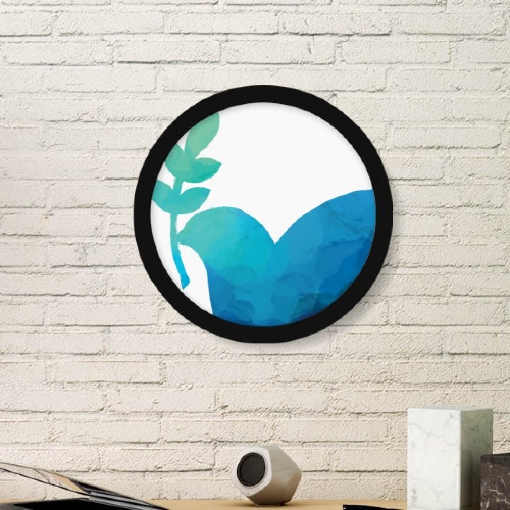 Illustration olive branch bleu symbole de paix pour votre maison