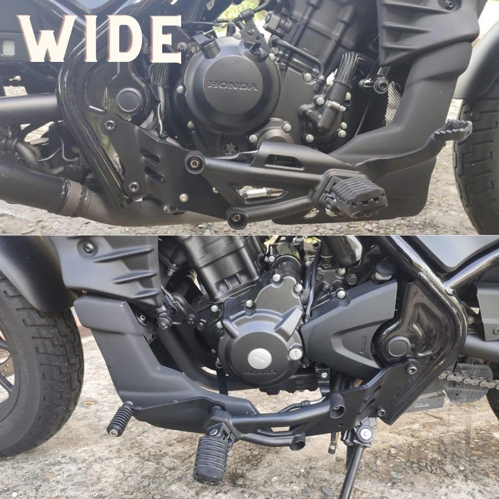 Amazon | Red Dragon ホンダレブル250用フォワードコントロールキット