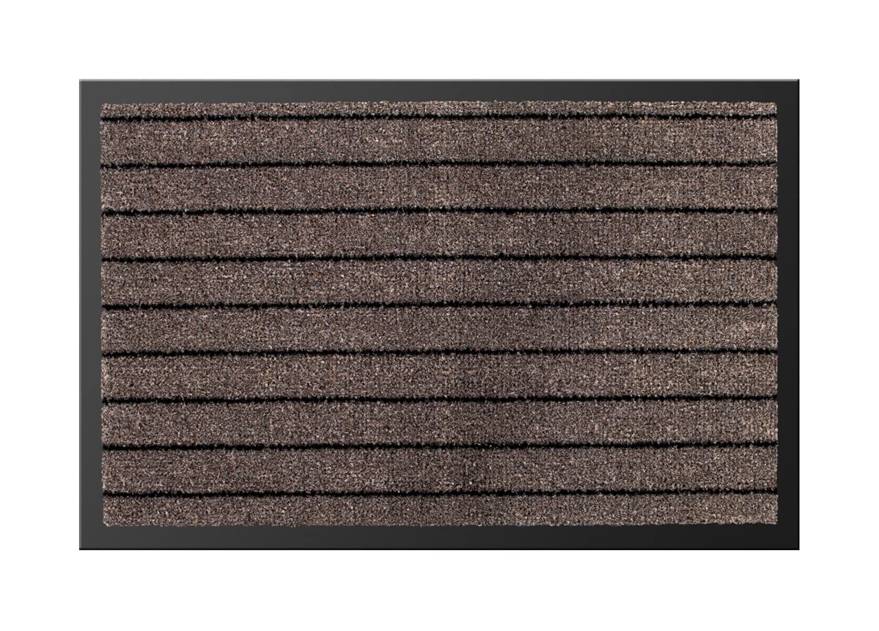 BIANCHERIAWEB Tappeto Zerbino Entrata Ingresso Casa Esterno Interno Antiscivolo Asciugapassi Alaska 40x60 Marrone