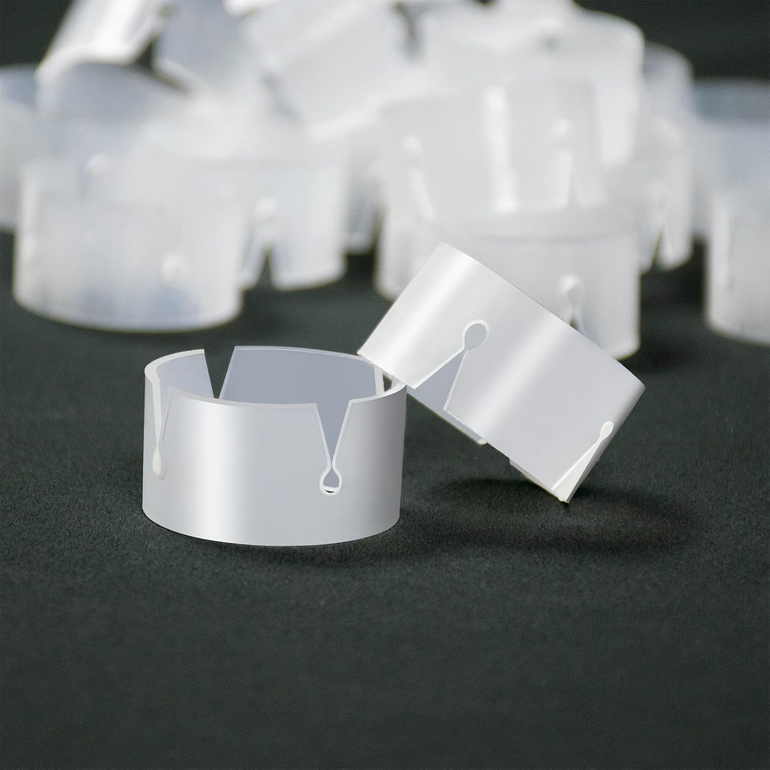 100pcs Balloon Ring Clips, Plastic Rings for Balloon Stand/Columns/Arches/Tower