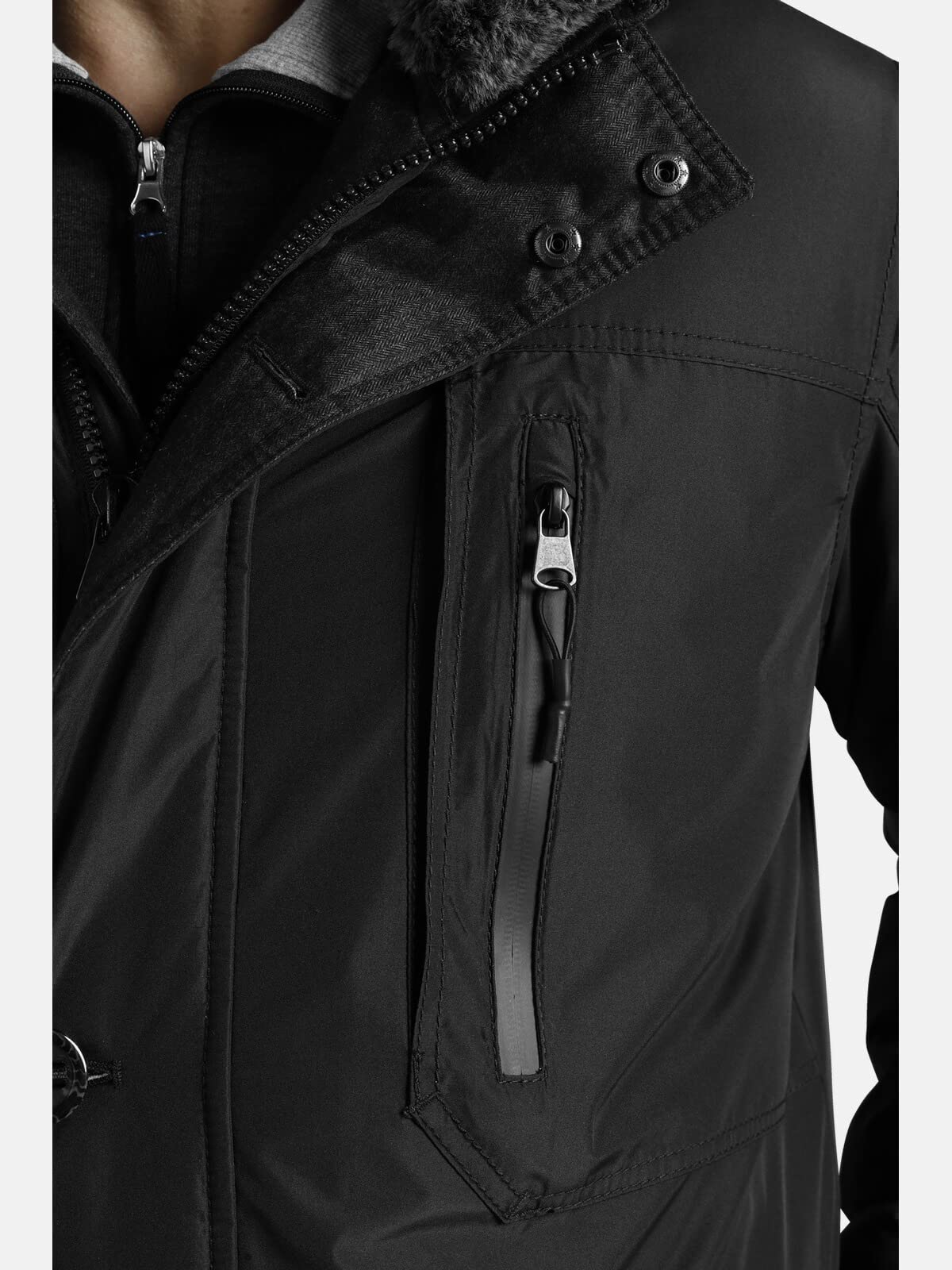 Jan Vanderstorm Herren Funktionsjacke Botulfr | Winterjacke | atmungsaktiv, wasser- und windabweisend | Größe 50 - 76