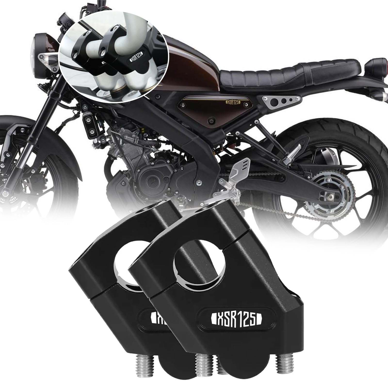 Amazon.co.jp: HUANGCJCJ For XSR125 (RE46J) XSR 125 2025 用 バイク