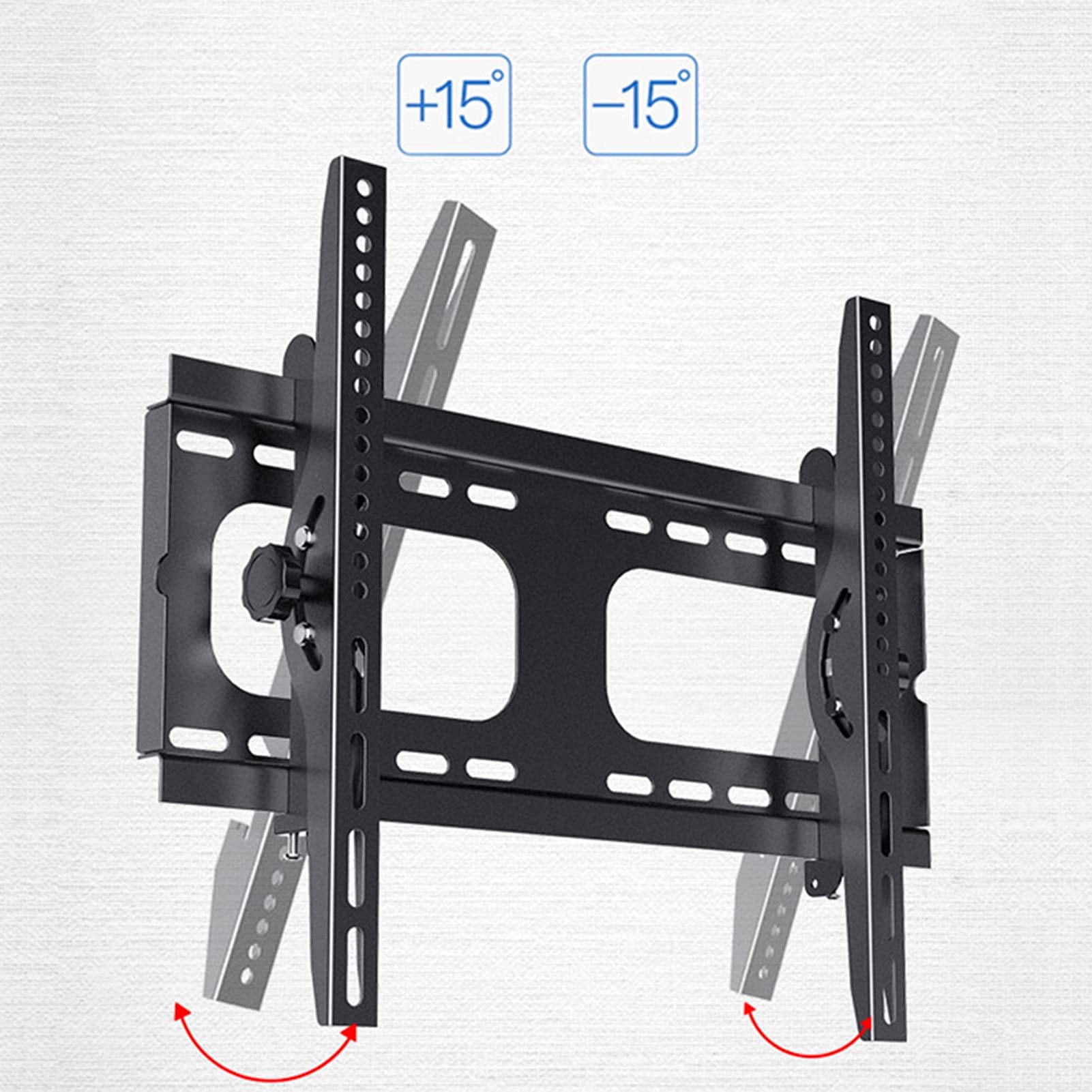 LIU- Soporte De Pared Inclinable para TV para La Mayoría De Televisores Planos De 20 "-55", VESA Máximo De 400x400 Mm Sostiene hasta 50 KG Nivel De Burbuja Incorporado